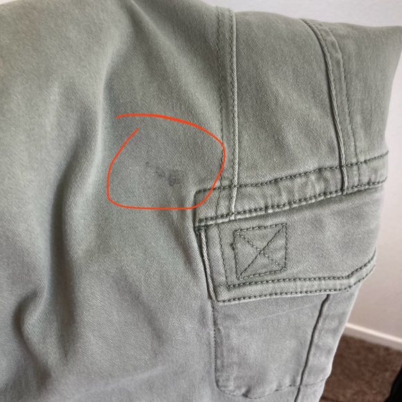 CAbi Sage Green Celadon Cargo Skinny Stretch Low Rise Jeans 4 - Picture 13 of 16